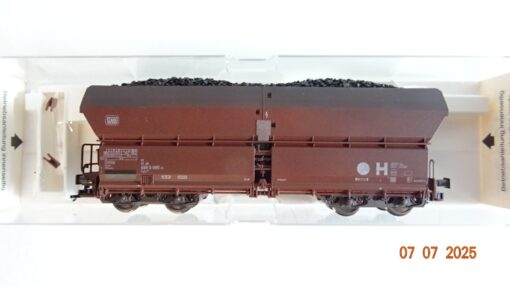 Fleischmann H0 522401 K Selbstentladewagen mit Kohleladung der DB  in OVP PR8920