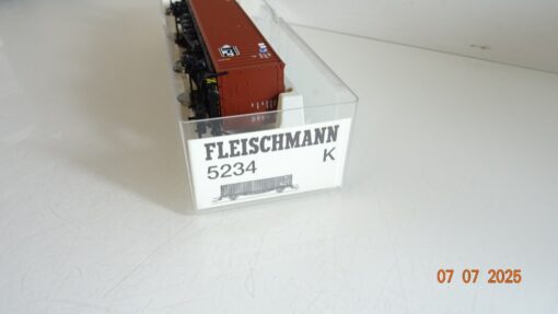 Fleischmann H0 5234 K Containertragwagen mit Container TFG der DB  in OVP PR8929 – Bild 3