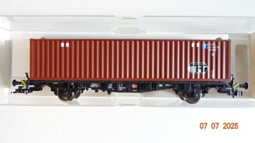 Fleischmann H0 5234 K Containertragwagen mit Container TFG der DB  in OVP PR8929