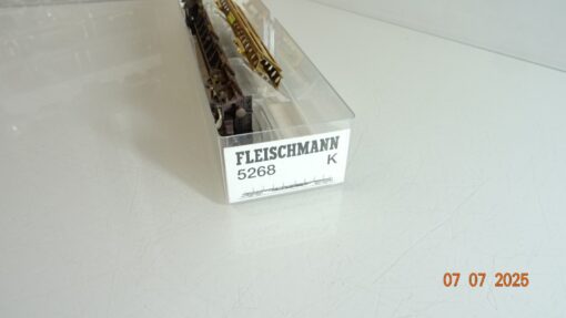 Fleischmann H0 5268 K Klapprungenwagen mit Ladung der DB in OVP PR8953 – Bild 3