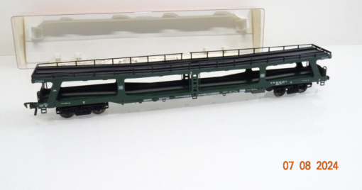 Fleischmann H0 5284 Autotransportwagen der DB LüP 264 mm in OVP LE4919