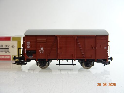 Fleischmann H0 533002K gedeckter Güterwagen der DB in OVP BH26 – Bild 3