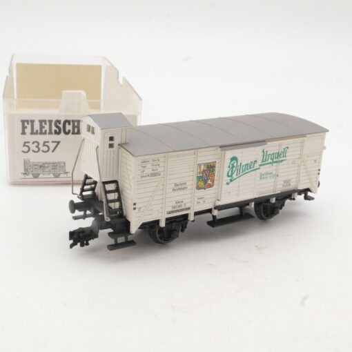 Fleischmann H0 5357 Bierwagen mit Bremserhaus Pilsner Urquell in OVP RR3985
