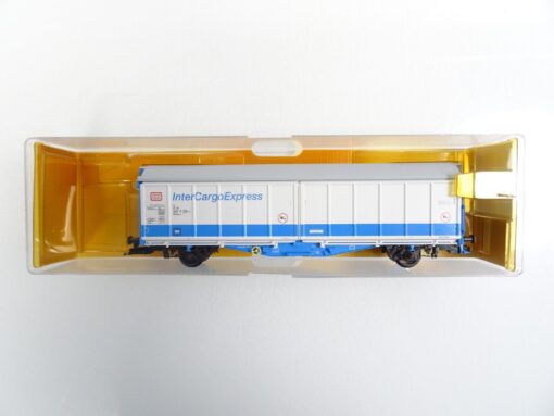 Fleischmann H0 5370 K Schiebewand-Wagen InterCargoExpress in OVP RR1050 – Bild 5