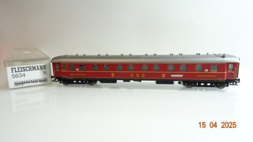 Fleischmann H0 5634 K Schlafwagen der DSG in OVP PR7155