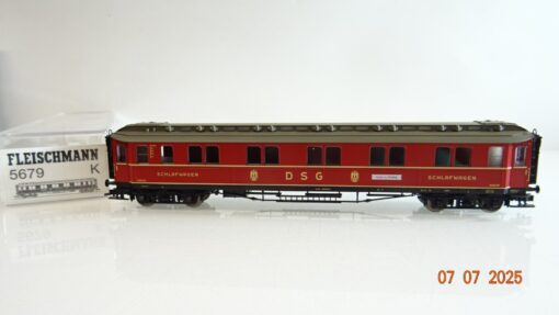 Fleischmann H0 5679 K Schlafwagen der DSG in OVP PR8990