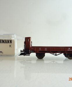 Fleischmann H0 5703 K  Niederbordwagen mit Bremserhaus der DR in OVP BH210
