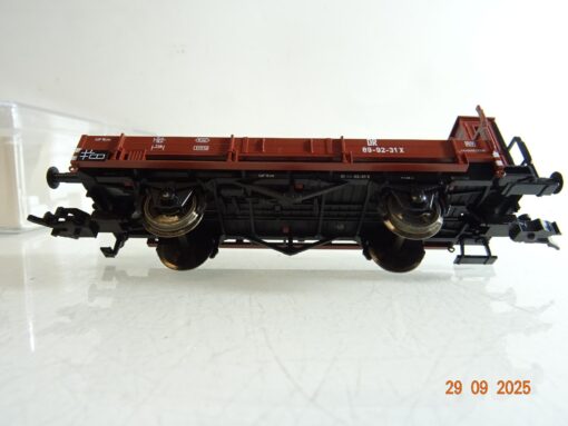 Fleischmann H0 5703 K  Niederbordwagen mit Bremserhaus der DR in OVP BH210 – Bild 4