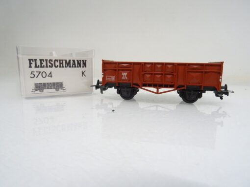 Fleischmann H0 5704 K Hochbordwagen der DB in OVP PR30 – Bild 3