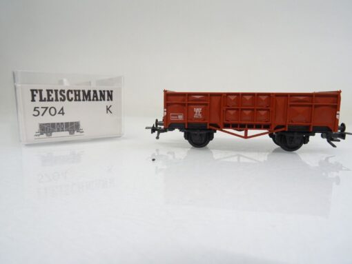 Fleischmann H0 5704 K Hochbordwagen der DB in OVP PR30