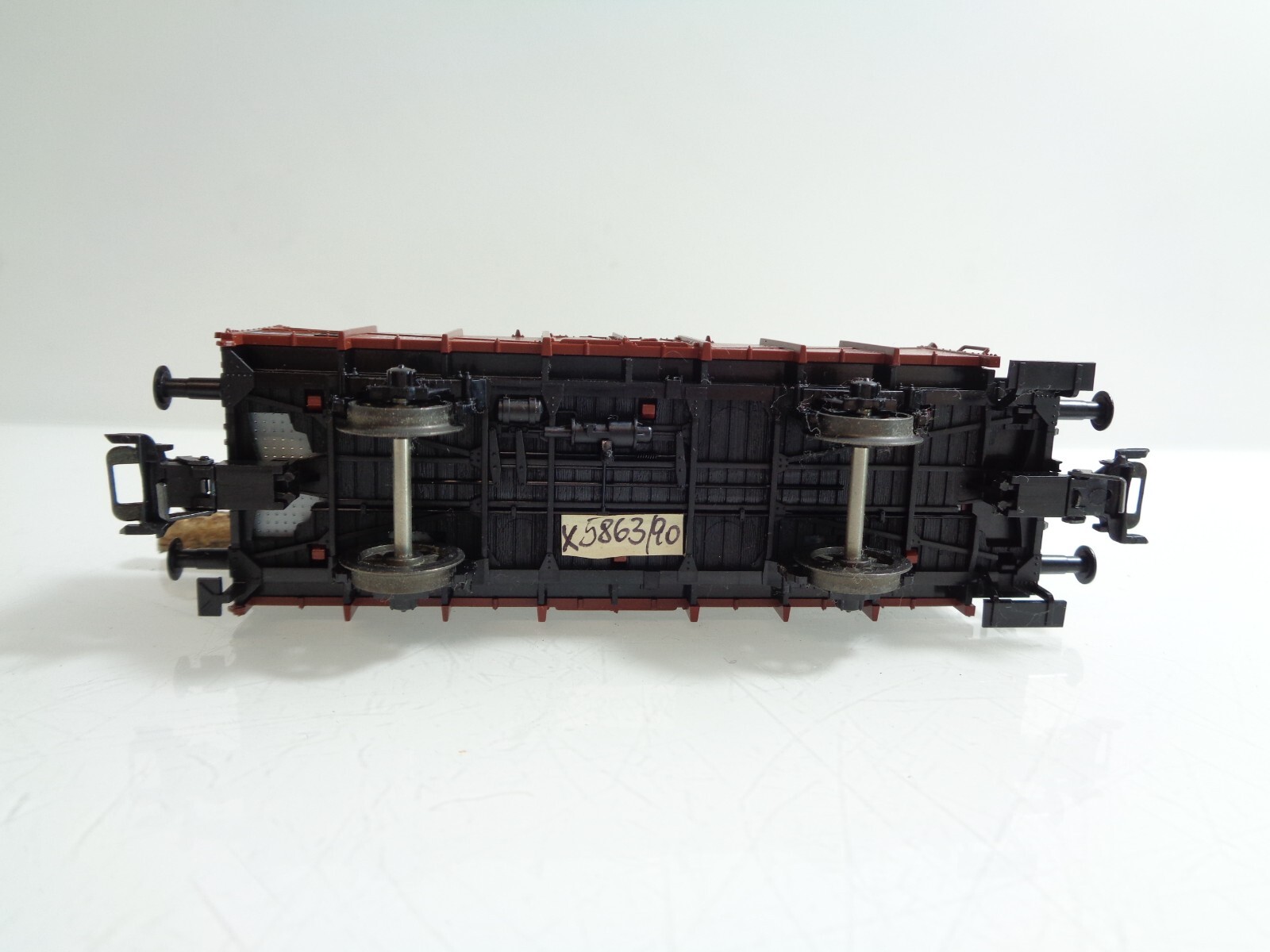 Fleischmann H0 5863K AC Hochbordwagen mit Holz in OVP F466 – Bild 4