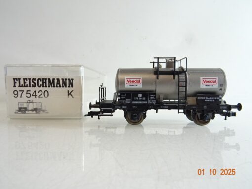 Fleischmann H0 975420K Kesselwagen Veedol der DB in OVP BH268