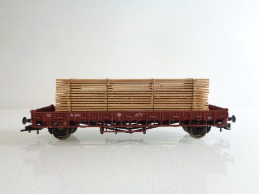 Fleischmann H0 AC Rungenwagen 422 785 Rmso 31 mit Ladung Bretter der DB BH731 o. – Bild 3