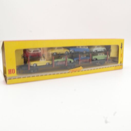 Fleischmann H0 Autotransportwagen 6 31780 mit 8 PKW, siehe Foto in OVP QR3895 – Bild 5