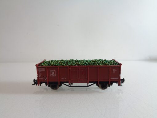 Fleischmann H0 Hochbordwagen mit Apfelladung der DB BH714 o.