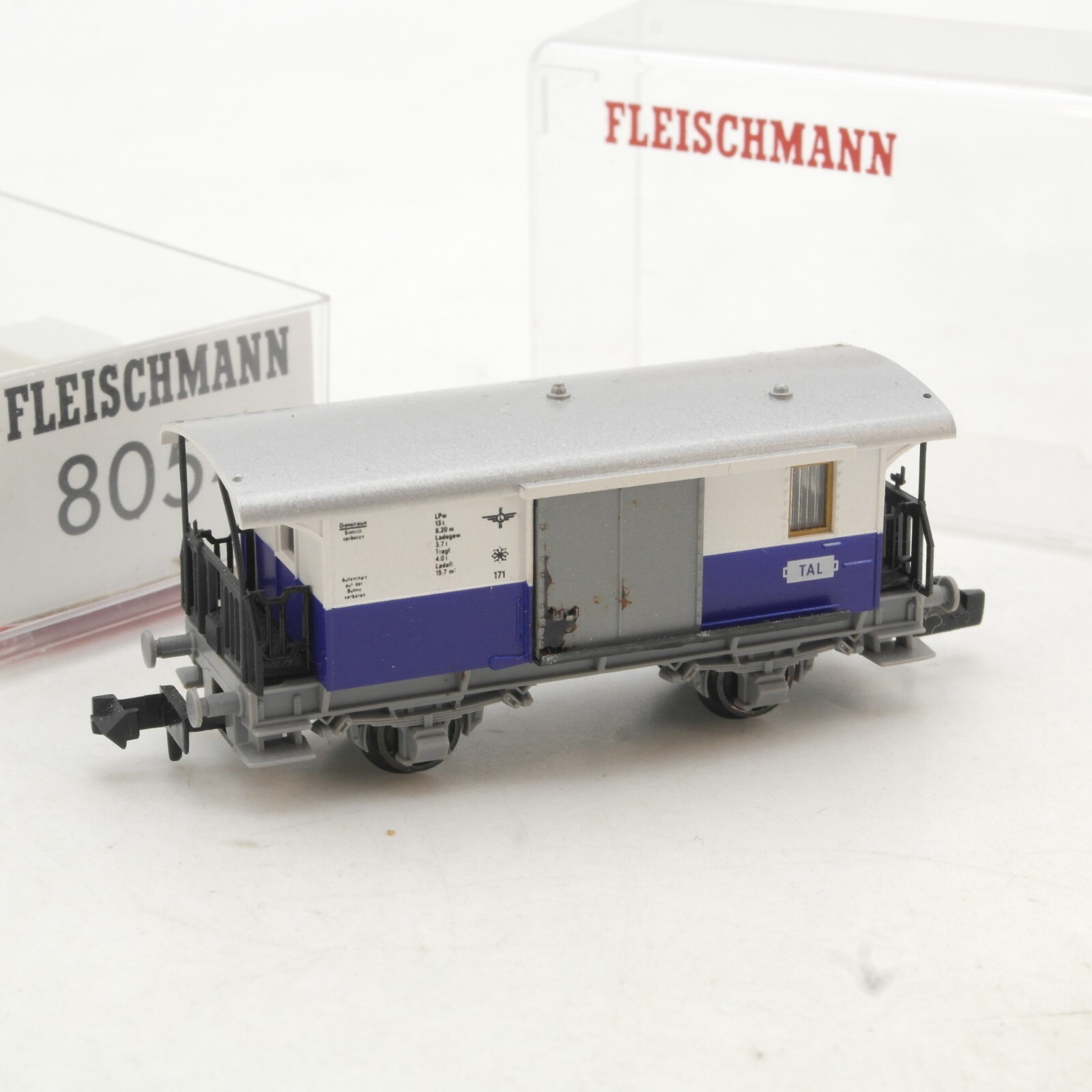 Fleischmann N 8054 Gepäckwagen Edelweissbahn in OVP QR1017 – Bild 3