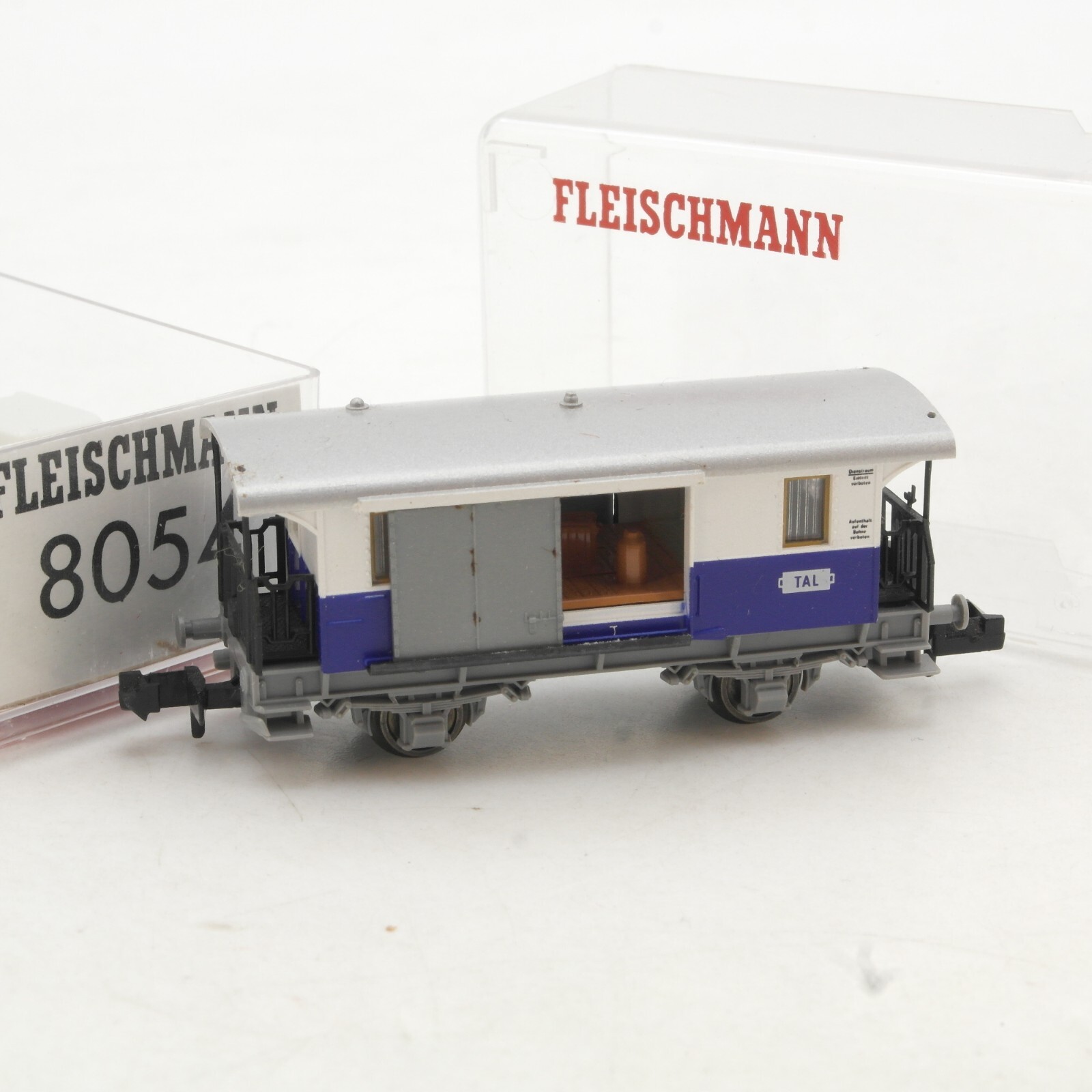 Fleischmann N 8054 Gepäckwagen Edelweissbahn in OVP QR1017