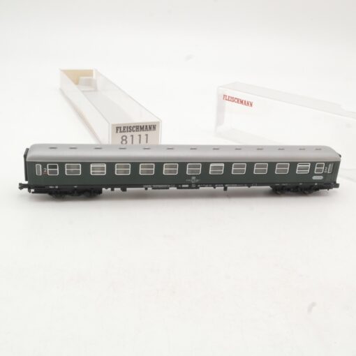 Fleischmann N 8111 Schnellzug Abteilwagen 2. Klasse der DB in OVP RR3909 – Bild 3