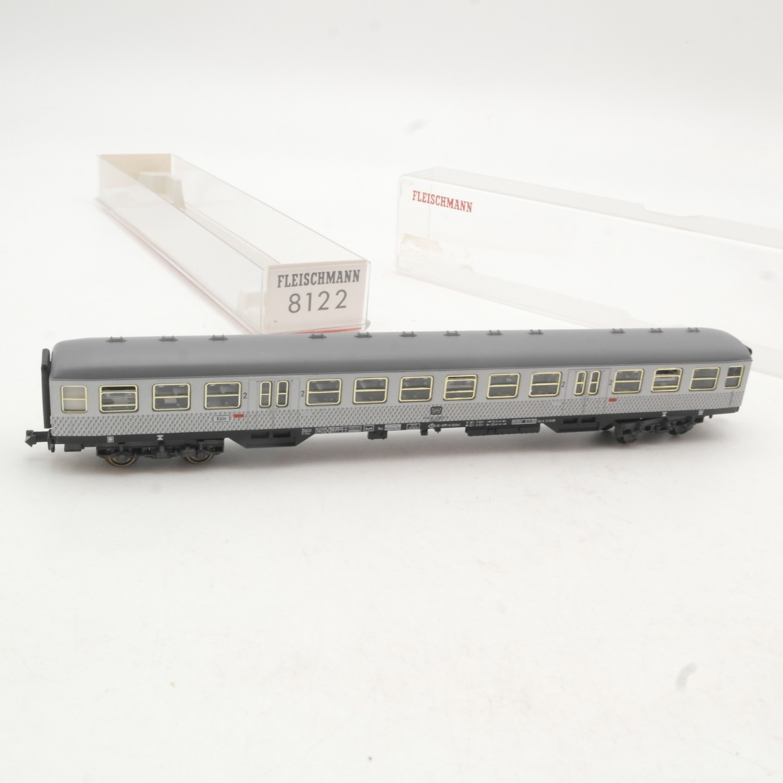 Fleischmann N 8122 Silberling Nahverkehrswagen 2. Klasse der DB in OVP RR4911
