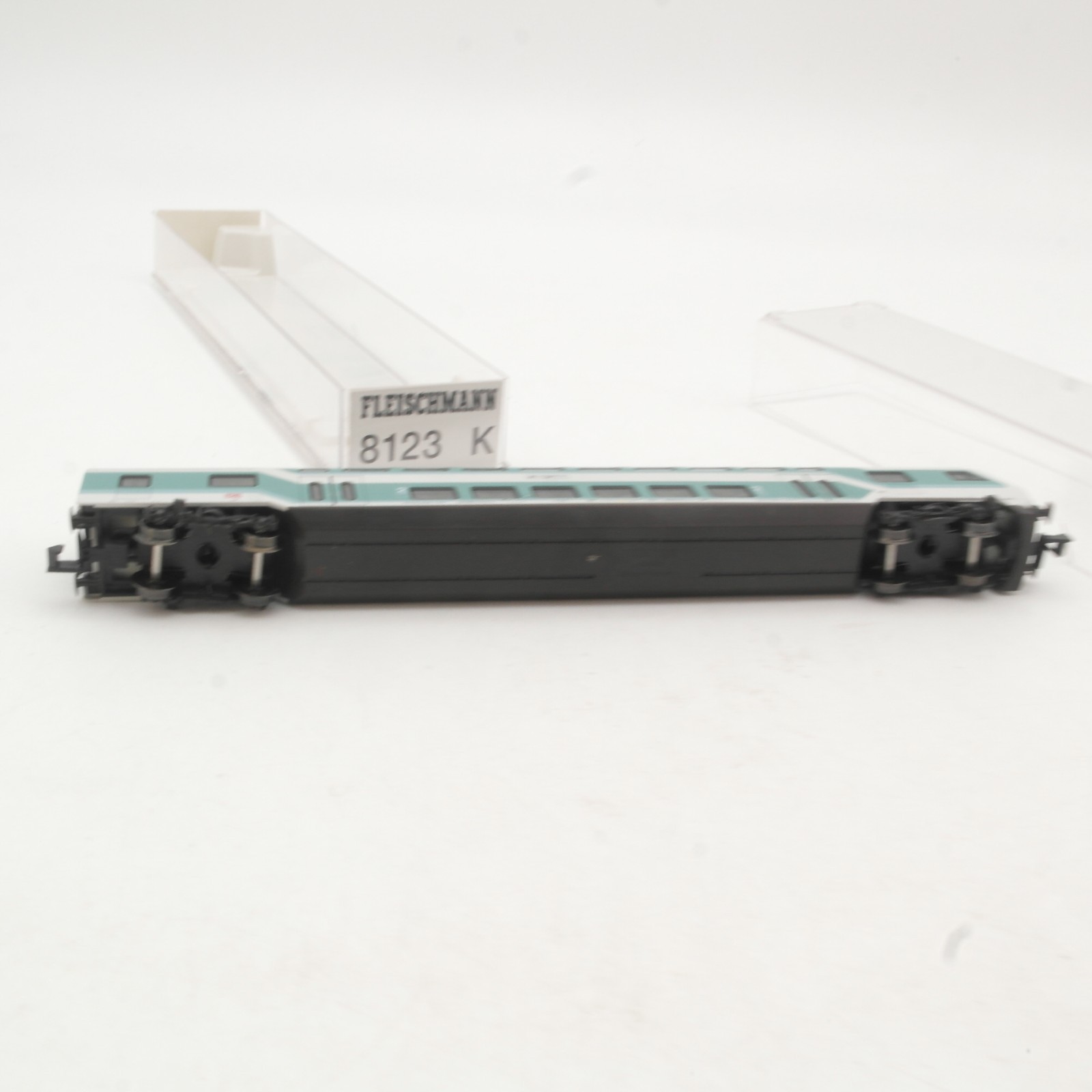 Fleischmann N 8123 K Doppelstock-Steuerwagen 2. Klasse der DB in OVP RR4907 – Bild 4