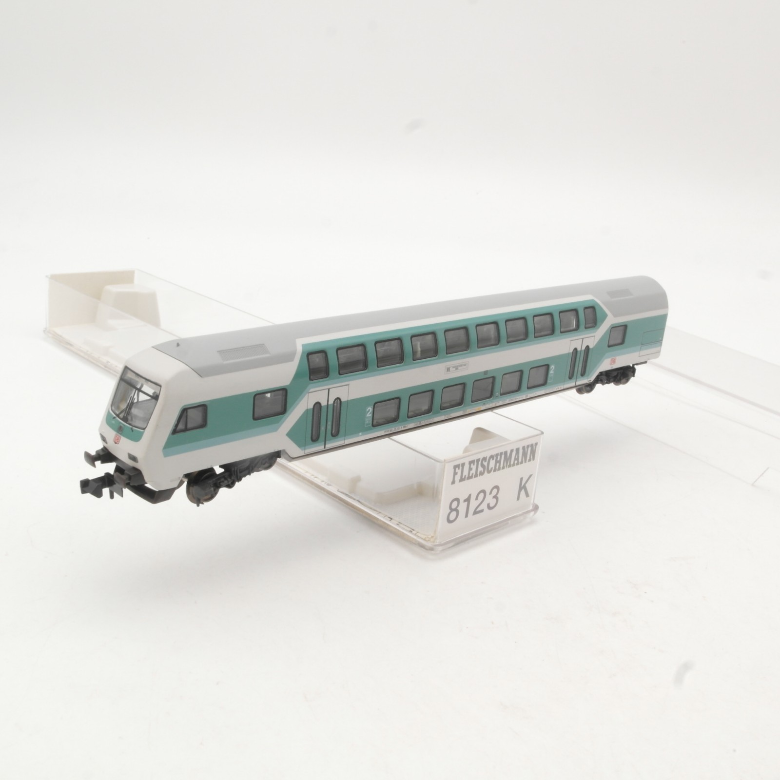 Fleischmann N 8123 K Doppelstock-Steuerwagen 2. Klasse der DB in OVP RR4907