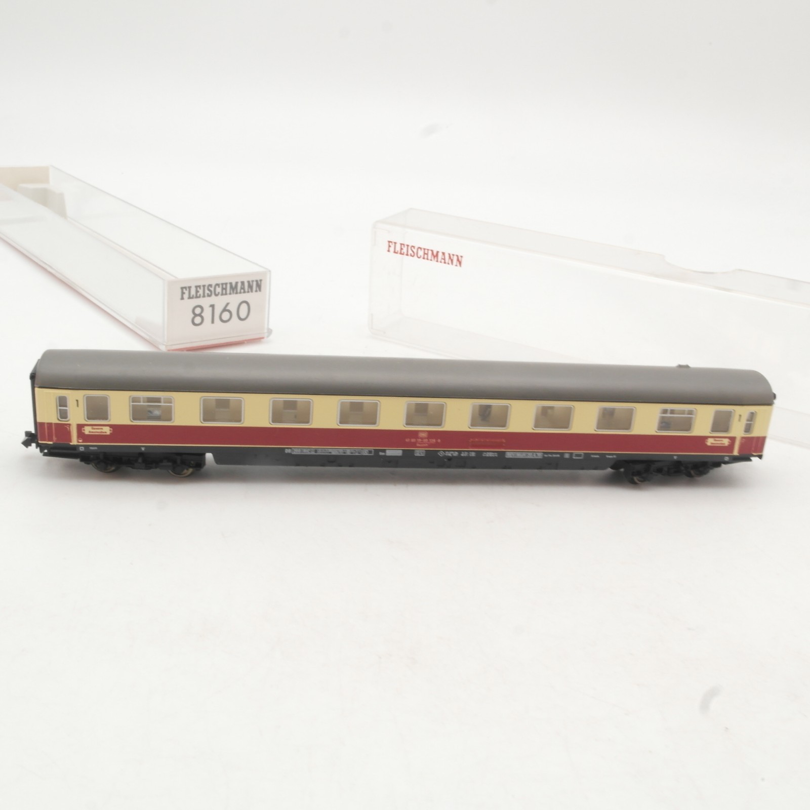 Fleischmann N 8160 IC-Schnellzugwagen 1.Klasse der DB in OVP RR4886 – Bild 3