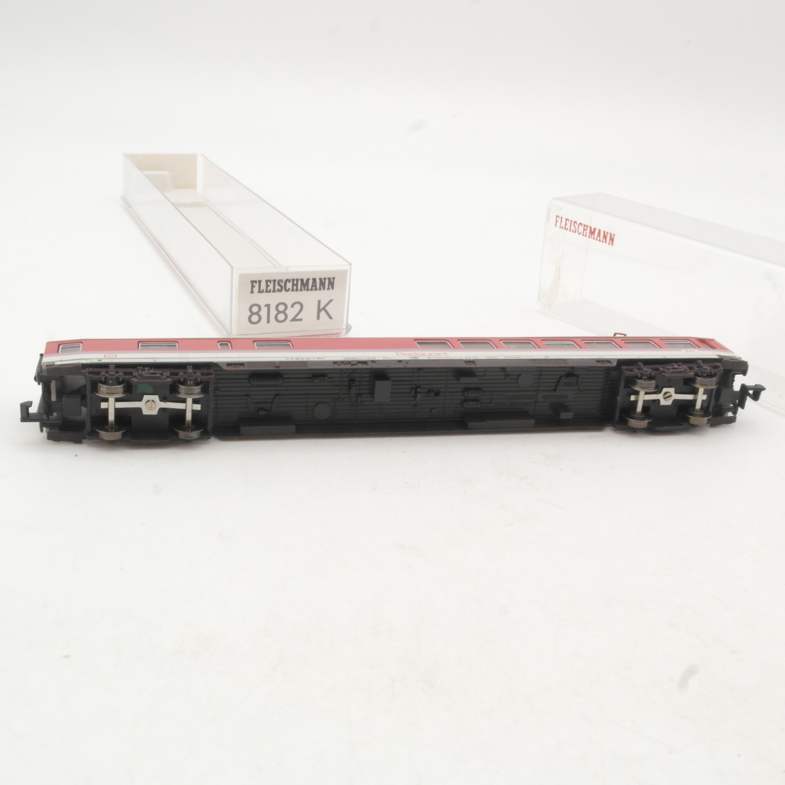 Fleischmann N 8182 K IC Personenwagen Restaurant der DB in OVP RR4913 – Bild 4