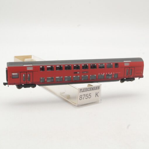 Fleischmann N 8755 K Doppelstockwagen Sihltalbahn in OVP QR9796 – Bild 3