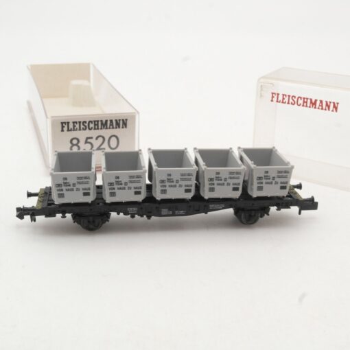 Fleischmann N Behältertragwagen von Haus zu Haus in EVP RR198 – Bild 3