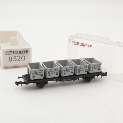 Fleischmann N Behältertragwagen von Haus zu Haus in EVP RR198