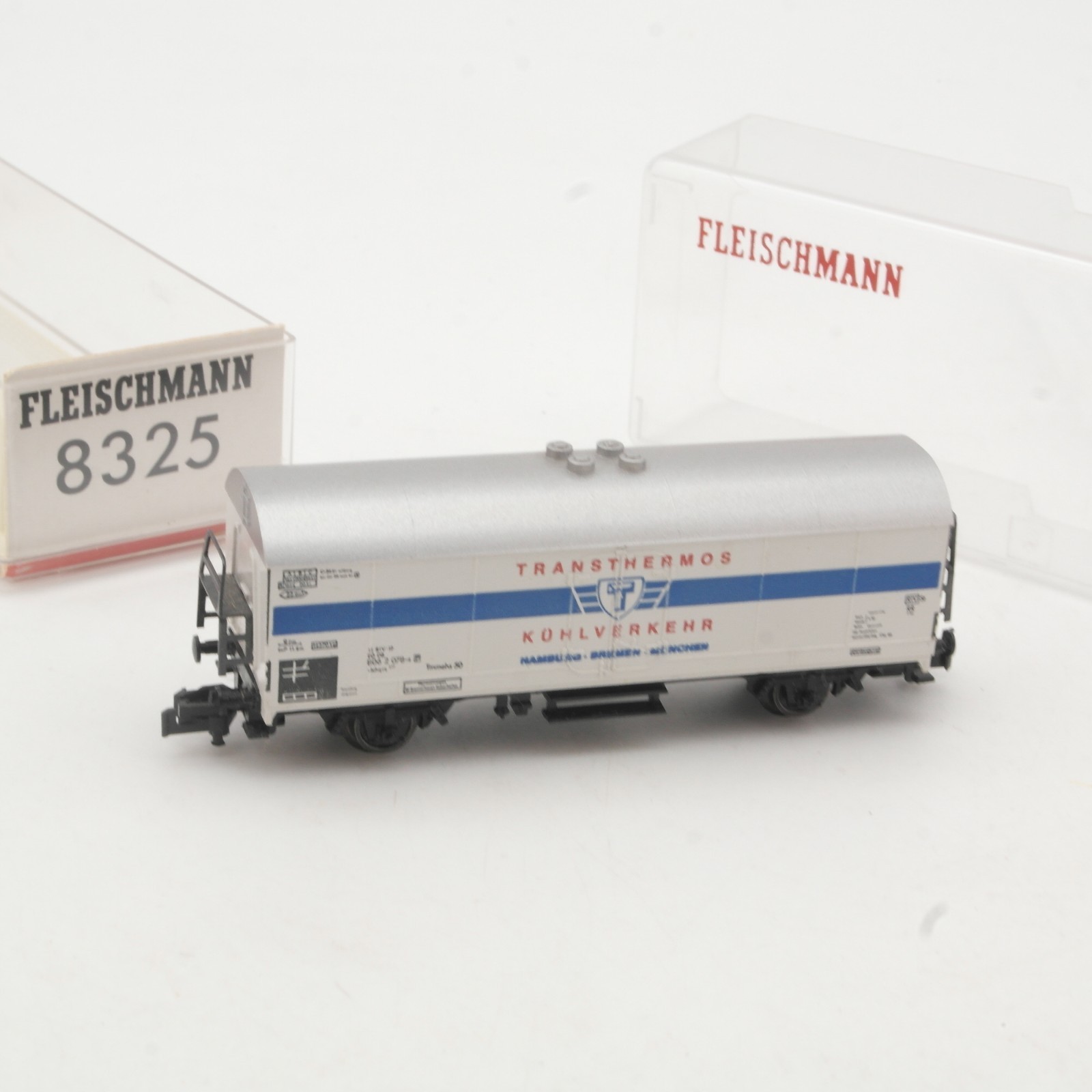 Fleischmann N Kühlwagen Transthermos Kühlverkehr der DB in EVP RR5361