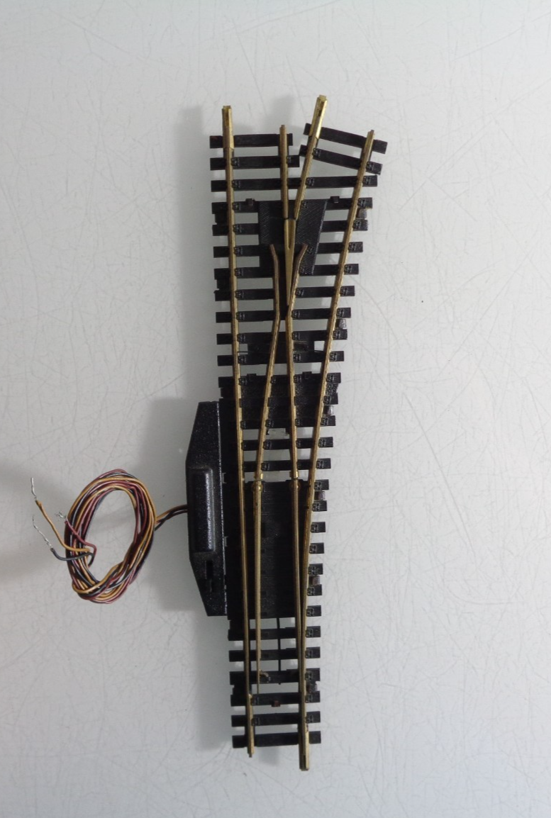 Fleischmann Spur H0 6048 elek. Weiche rechts siehe Foto PK1848 o.