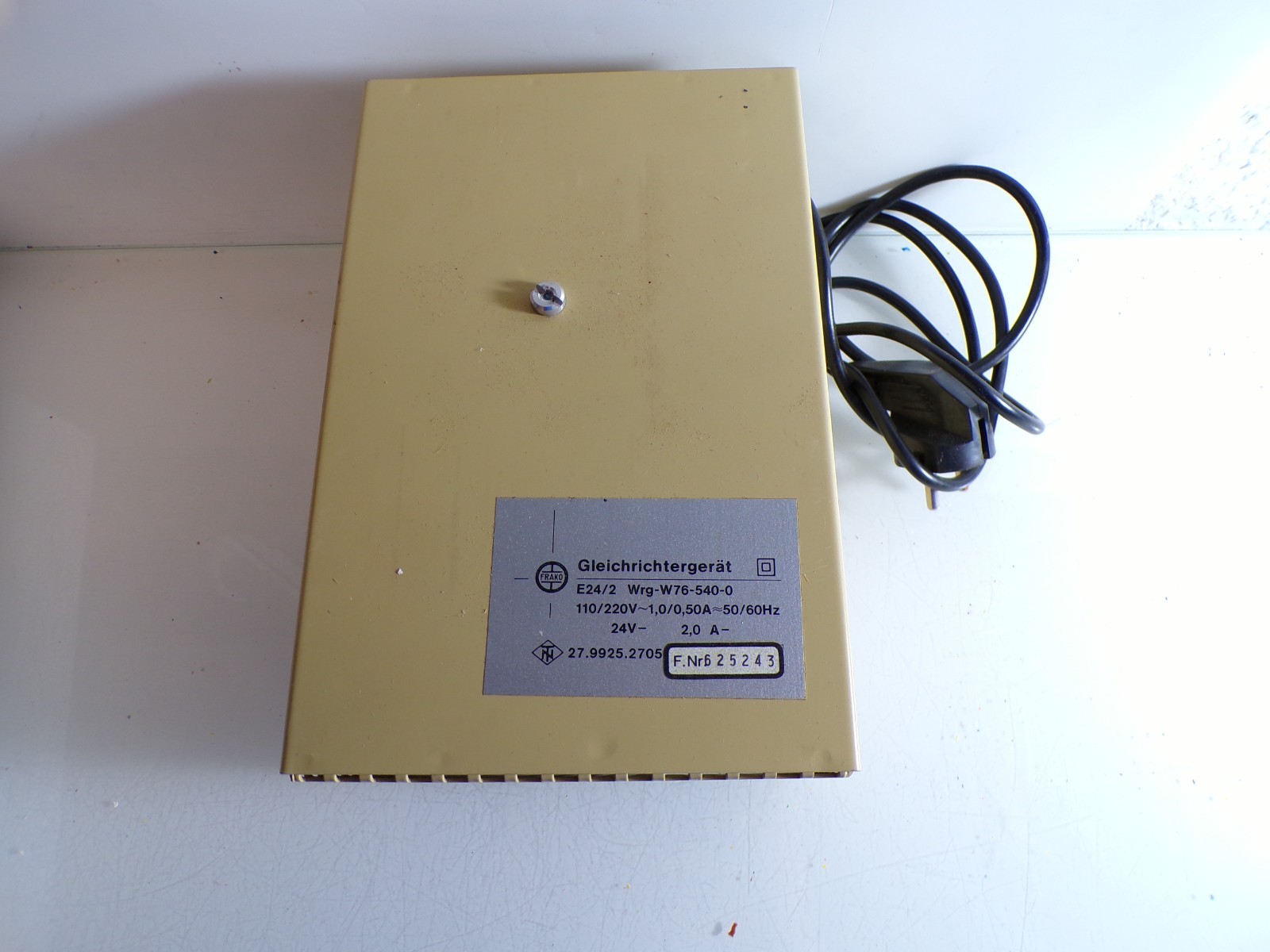 Frako Gleichrichtergerät E24/2 Wrg-W76-540-0 50/60Hz siehe Foto PK2215 o.