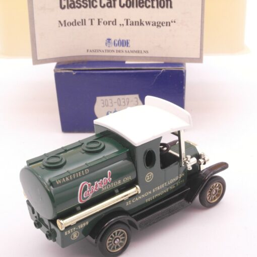 Göde Classic Car Collection - Modell T Ford Tankwagen in OVP EZ8710 – Bild 3