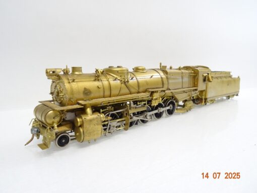 H0 US Dampflok 1-5-1 Messing  JL1489 o. – Bild 3