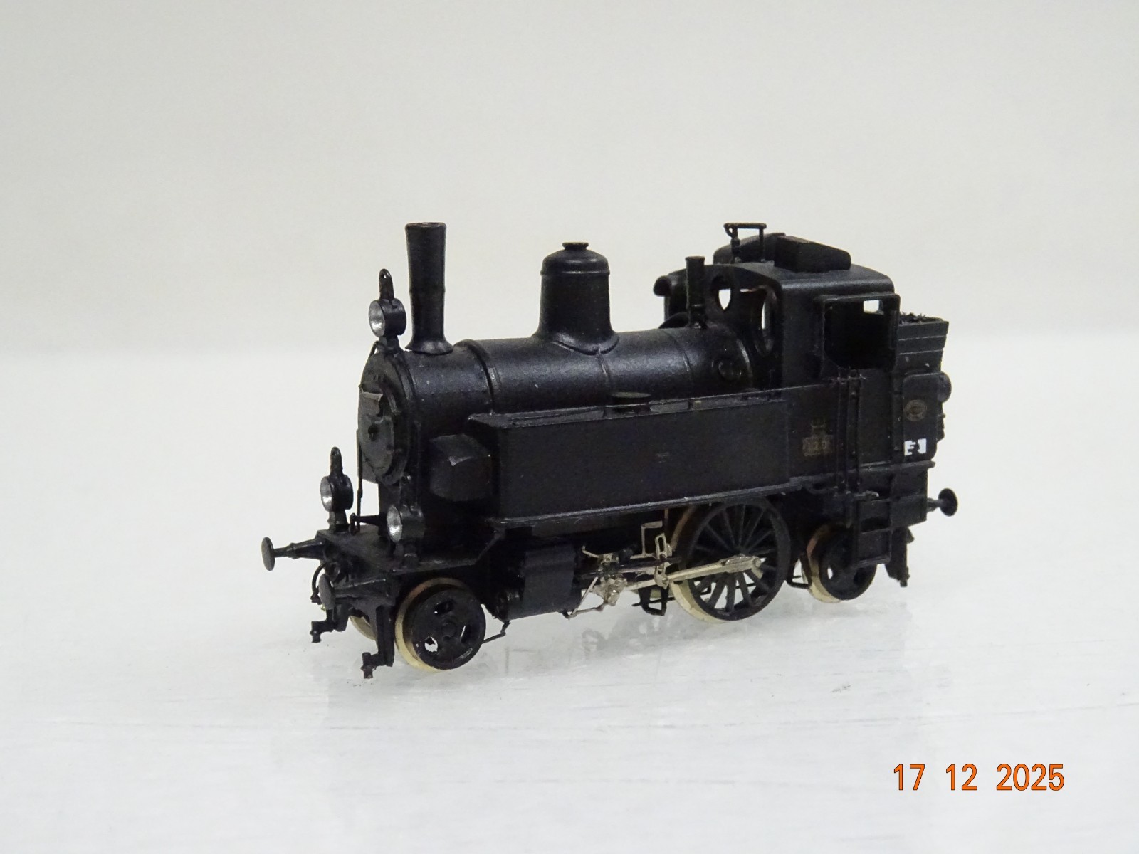 Hammerschmid N Kleinserie Dampflok 112.01 der BBÖ Rarität in OVP Holzbox JL5184 – Bild 3