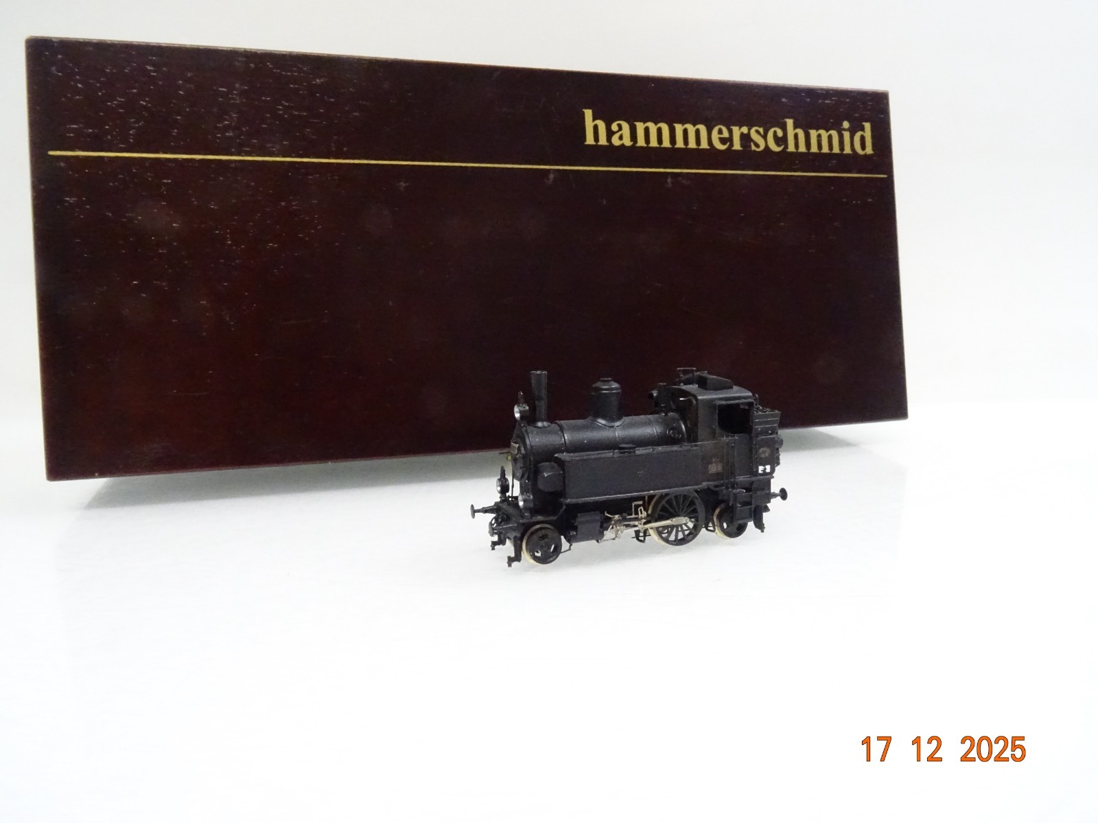 Hammerschmid N Kleinserie Dampflok 112.01 der BBÖ Rarität in OVP Holzbox JL5184