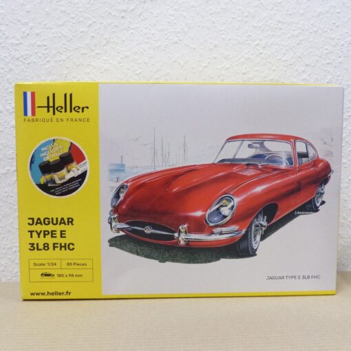 Heller 1:24 Bausatz-Nr.: 56709 Jaguar Type E 3L8 FHC, in OVP EX2703