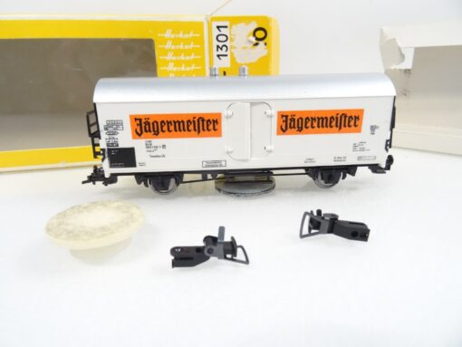 Herkat H0 1301 Schienenreinigungswagen Jägermeister der DB in OVP RR1023 – Bild 3