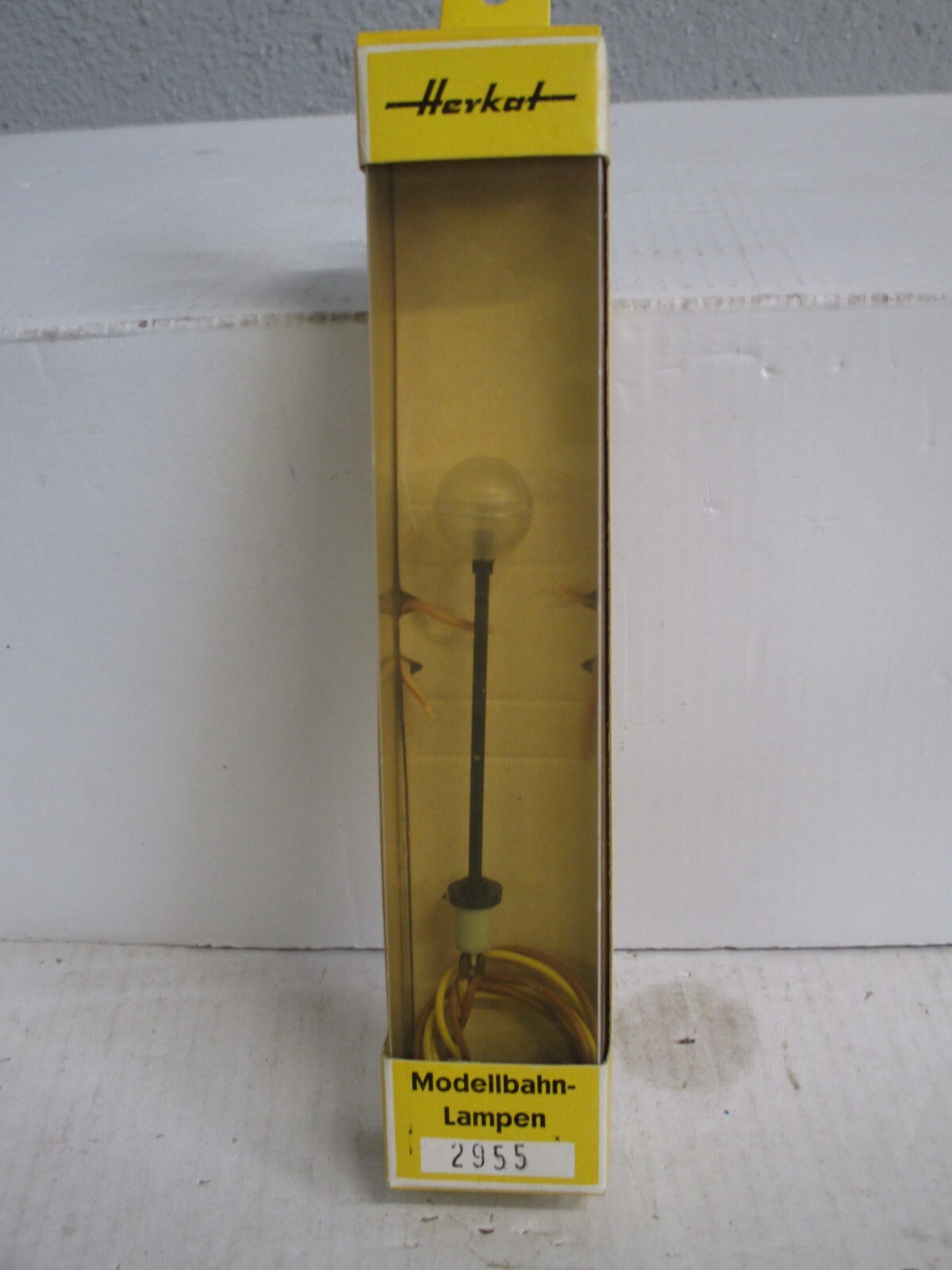 Herkat H0 2955 Modellbahn-Lampen m.OVP WZ9858