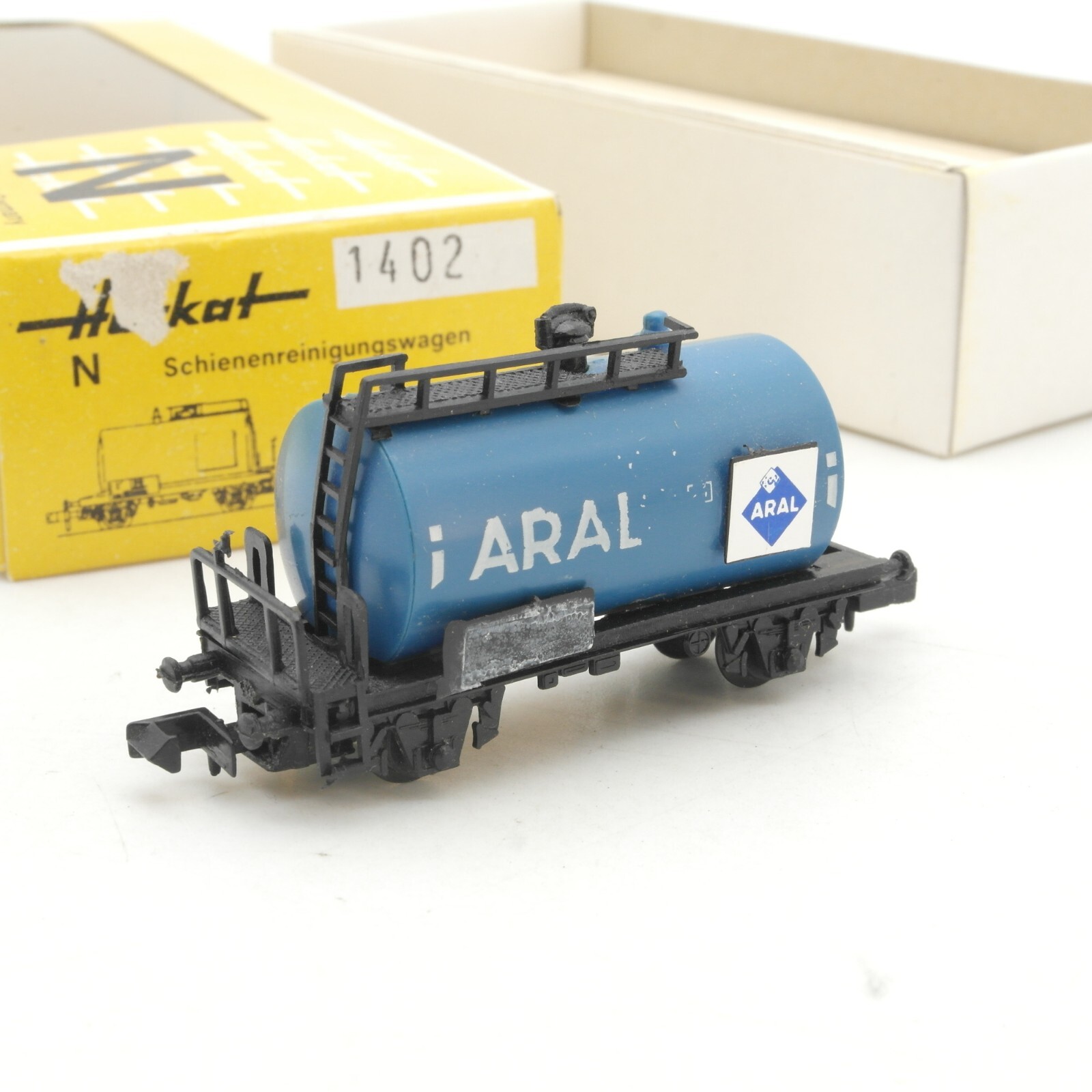 Herkat N 1402 Kesselwagen Aral, siehe Foto in OVP QR586