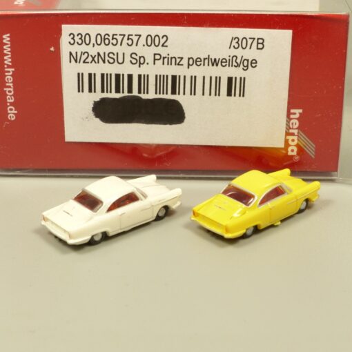 Herpa 1:160 065757-002 NSU Sport Prinz 2er-Set in OVP EX6372 – Bild 3