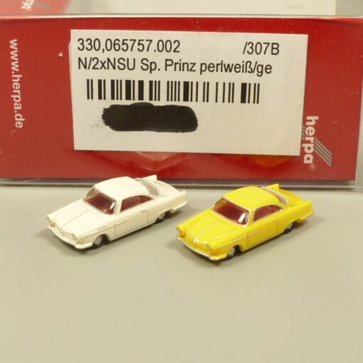 Herpa 1:160 065757-002 NSU Sport Prinz 2er-Set in OVP EX6372