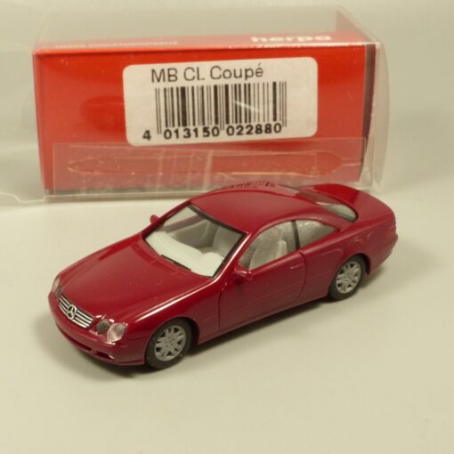 Herpa 1:87 022880 Mercedes Benz CL Coupé C215 weinrot in OVP EX6029