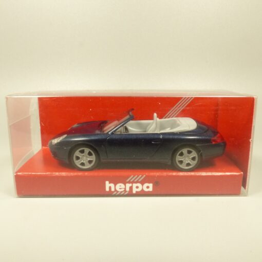 Herpa 1:87 032674 Porsche Carrera 4 Cabrio metallic in OVP EX7511 – Bild 4