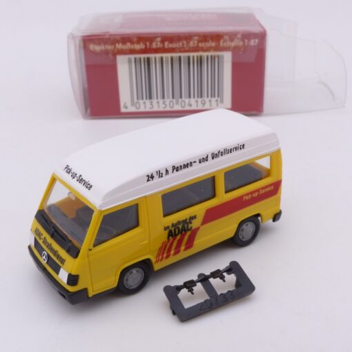 Herpa 1:87 041911 Mercedes 100D Bus ADAC in OVP EX6873