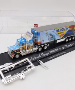 Herpa 1:87 120371 Kenworth Sattelzug Henglein Feinkost in PC-Box EX8530