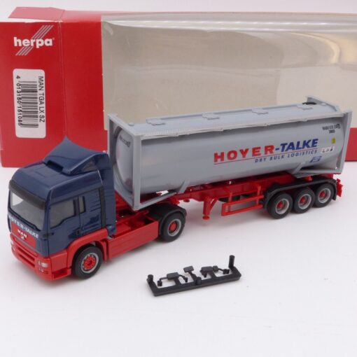 Herpa 1:87 151085 MAN TGA LX Sattelzug HOYER-TALKE in OVP EX4777