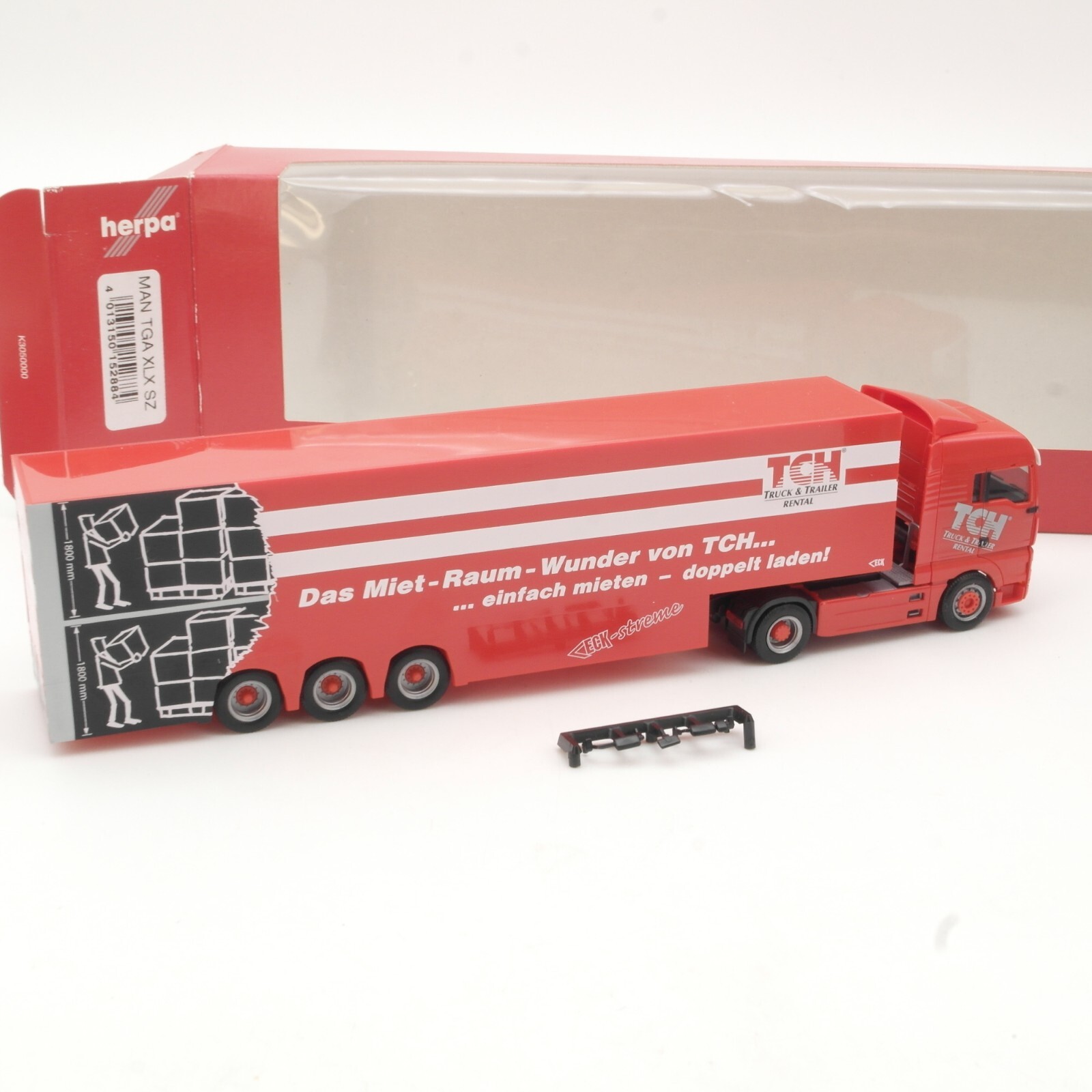Herpa 1:87 152884 MAN TGA XLX Sattelzug TCH in OVP QR7536 – Bild 3