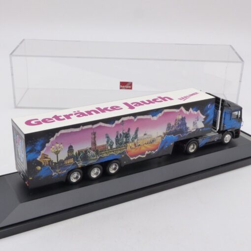 Herpa 1:87 163828 MAN F2000 Sattelzug Getränke Jauch in PC Box EX4107 – Bild 3